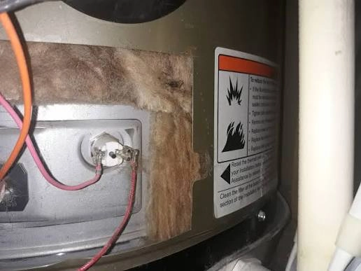 Gas water heater pilot light that won't stay lit in a Nampa, Idaho home